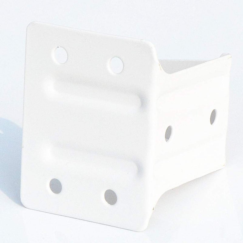 Cutelec Center Support Bracket 2 Pack White Color for 2" Low Profile Window Blinds Headrail Holder - Image 4